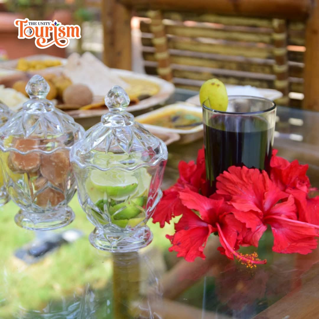 Authentic tribal cuisine platter at Ekta Tribal Cafe, Kevadia