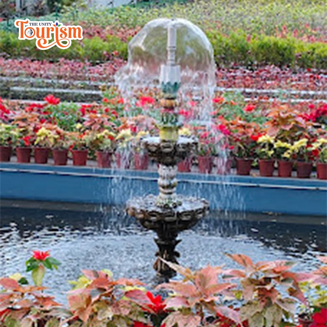 Eco-tourism nursery promoting greenery and sustainable lifestyle at Statue of Unity