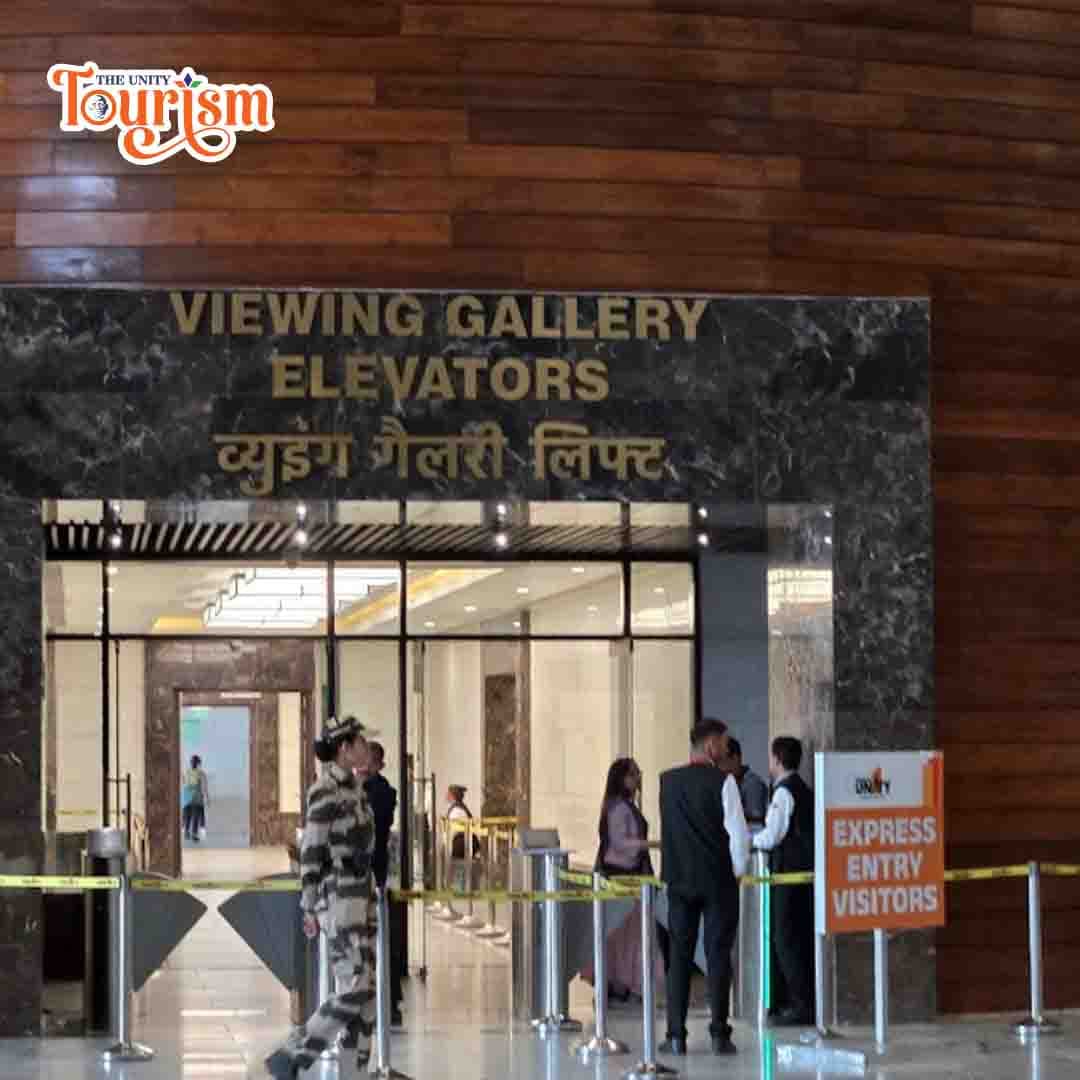 Viewing Gallery Elevator Area in Statue of unity