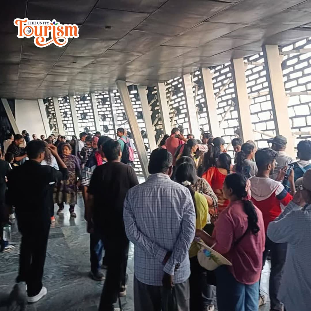 Inside Image of Viewing Gallery Lobby in Statue of unity