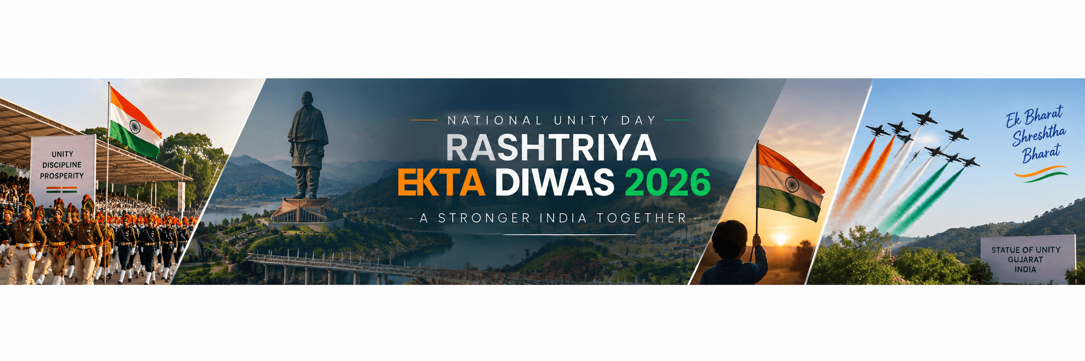 Rashtriya Ekta Diwas 2026 at Statue of Unity