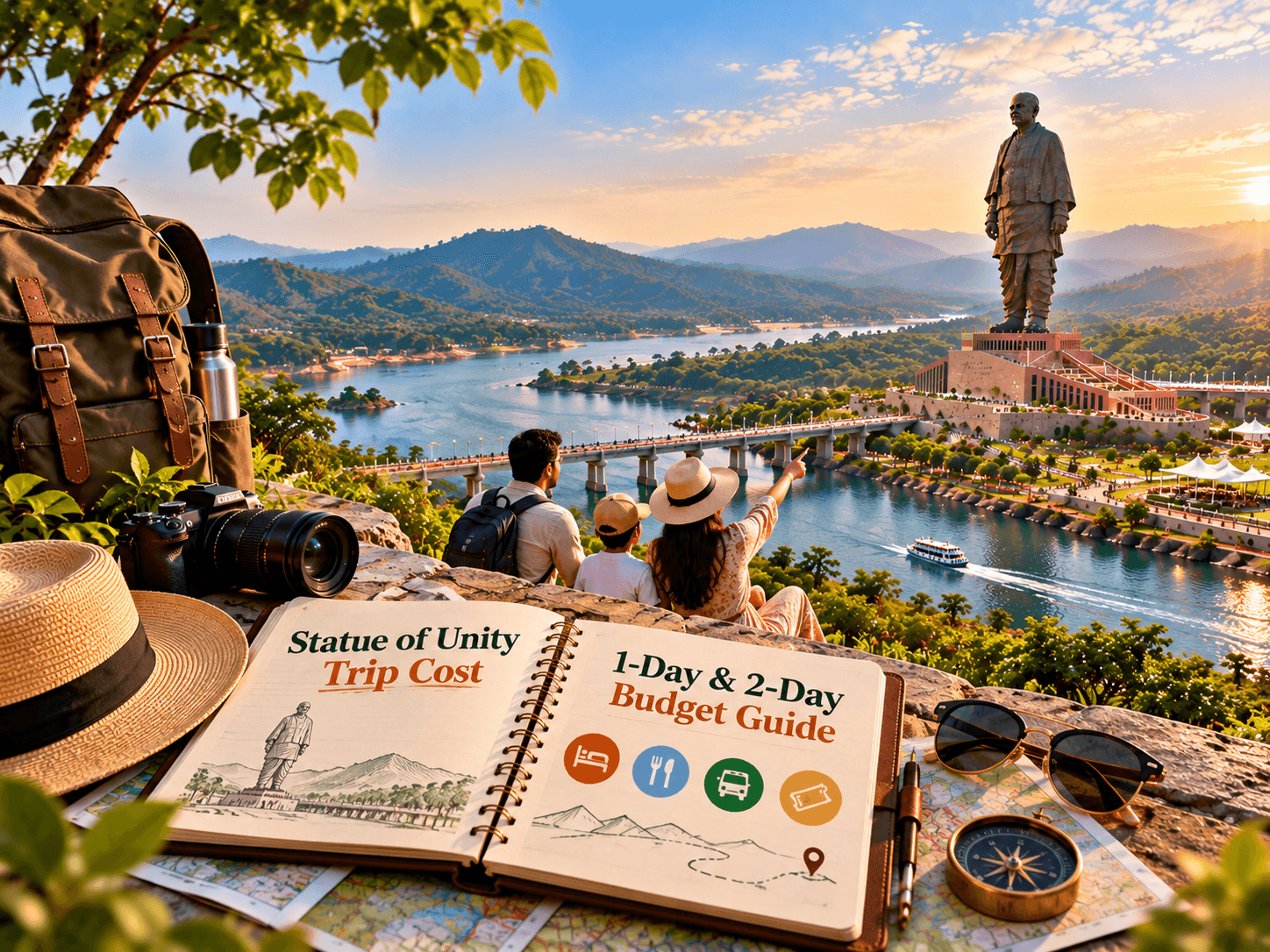 Statue of Unity Trip Cost: 1-Day & 2-Day Budget Guide