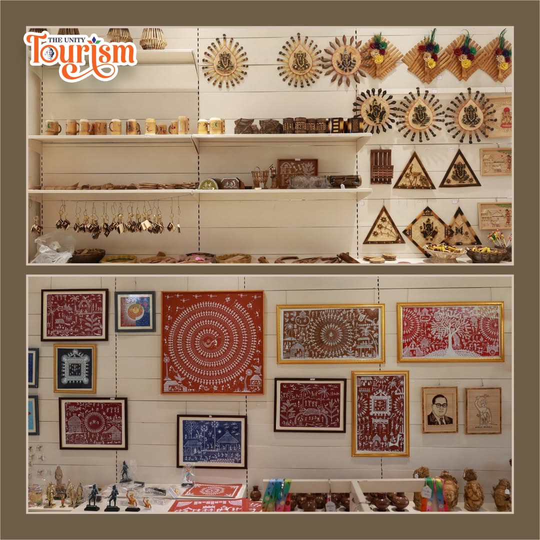 Ekta Mall showcasing handicrafts and traditional Indian products