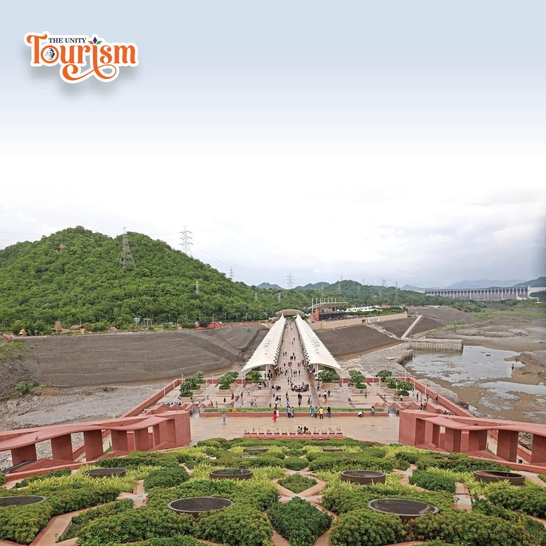 Base Entry Point of Statue of unity (Viewing from Satarting of State)
