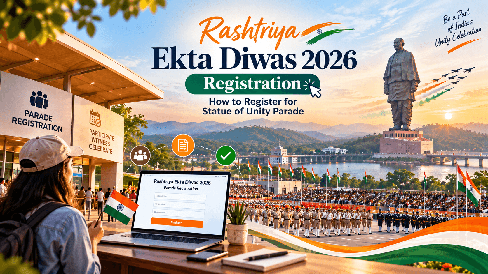 Rashtriya Ekta Diwas 2026 registration