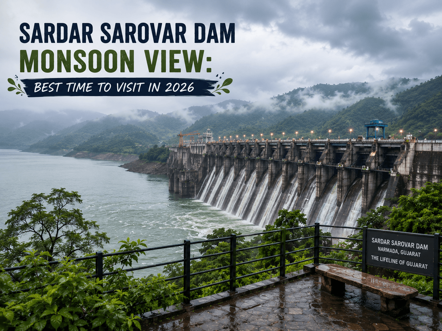 Sardar Sarovar Dam Monsoon View: Best Time to Visit in 2026