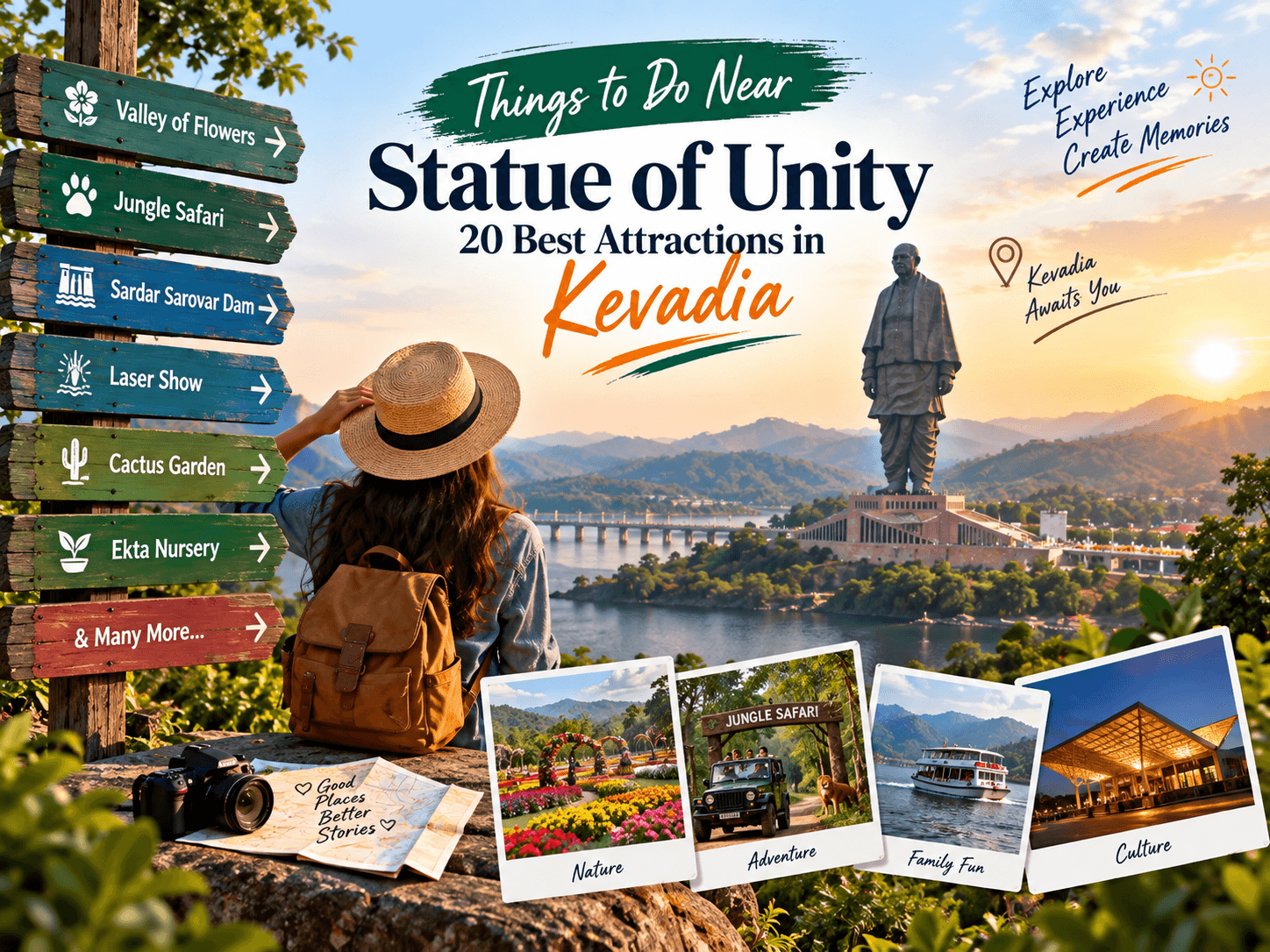 Things to Do Near Statue of Unity: 20 Best Attractions