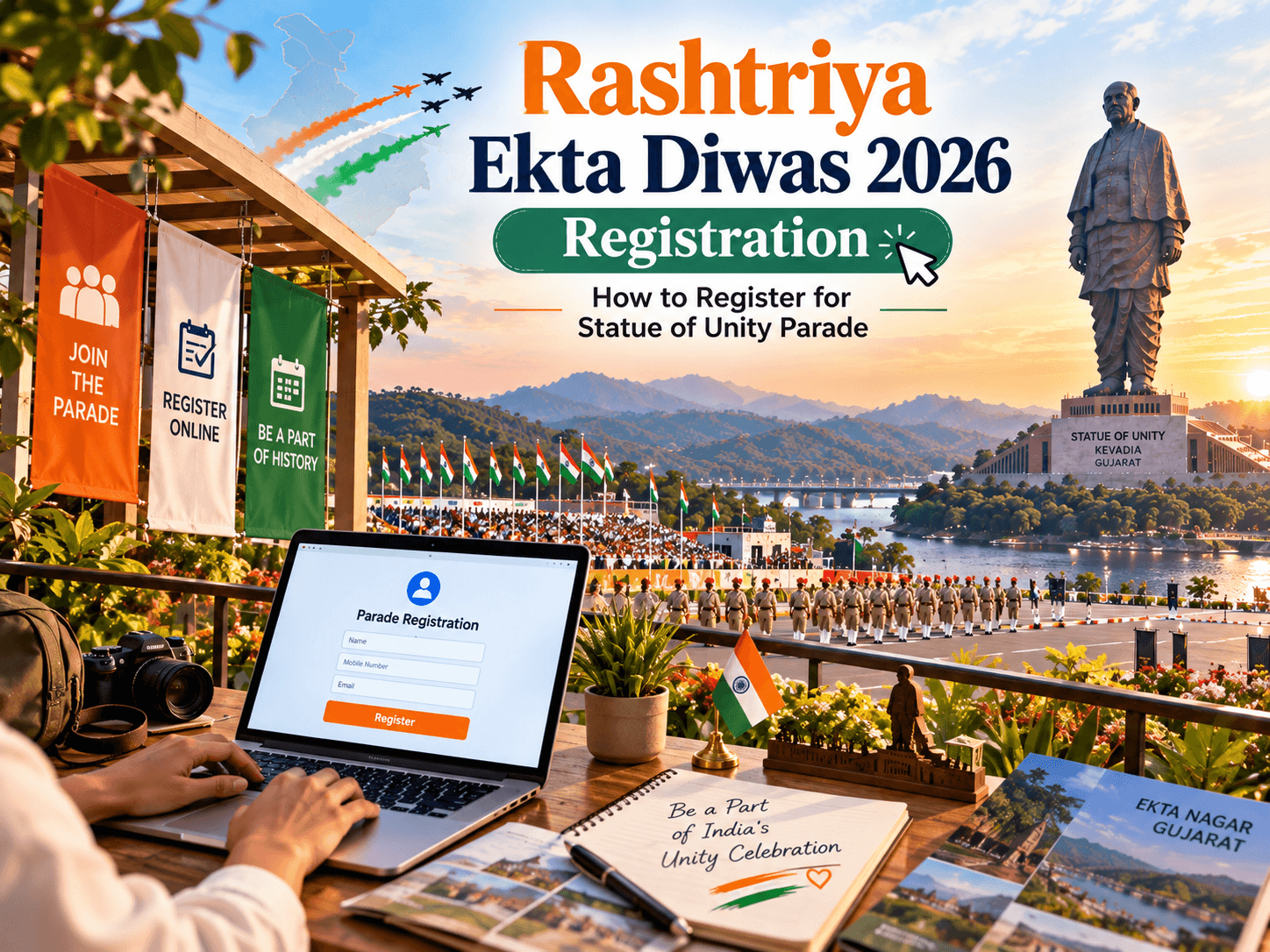 Rashtriya Ekta Diwas 2026 registration online