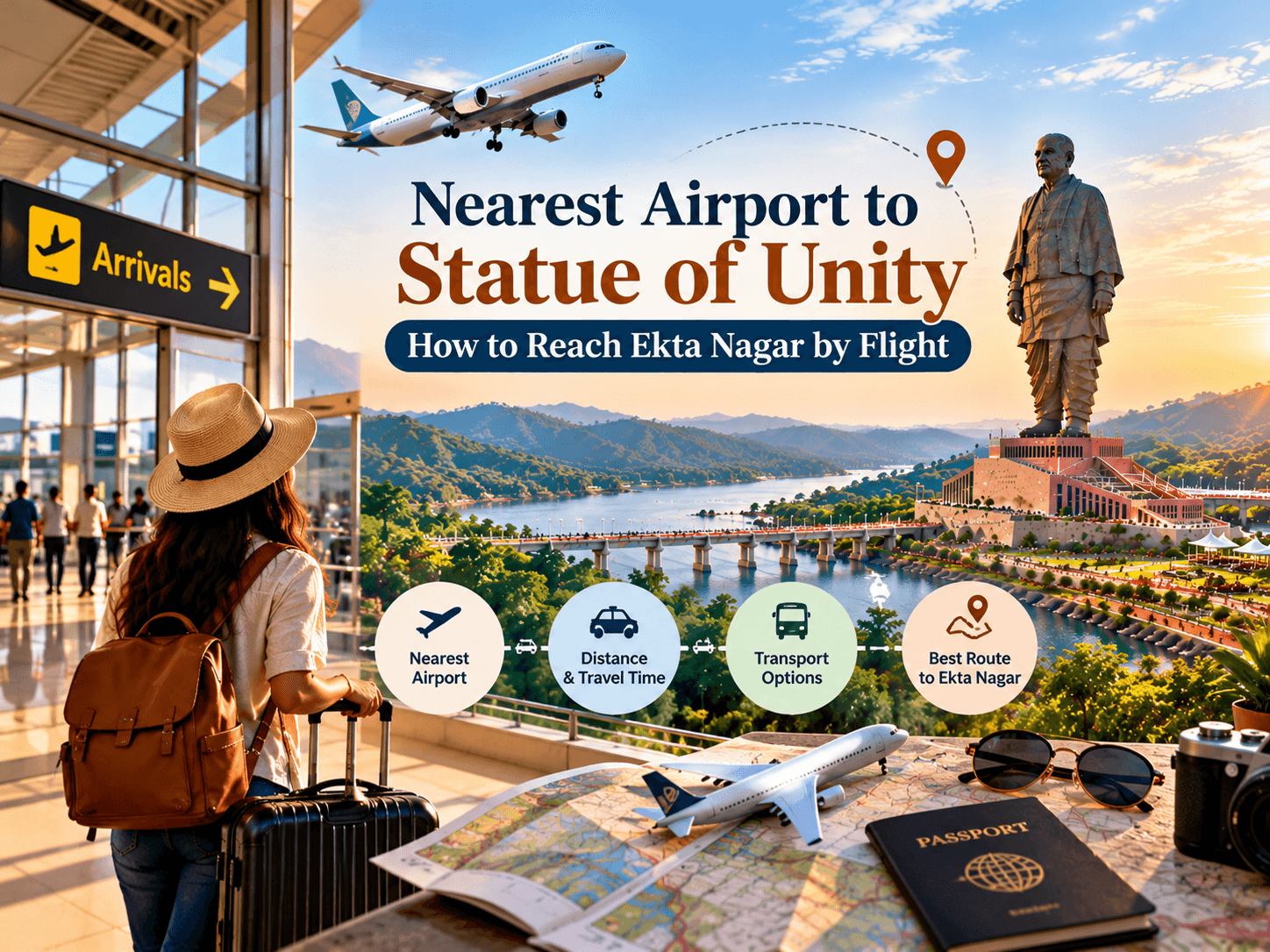 Nearest Airport to Statue of Unity: Flight Guide