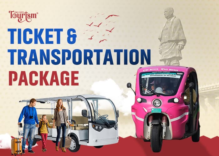 Book SOU tickets and transportation package for a seamless and comfortable visit to Statue of Unity.